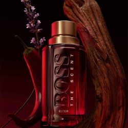 عطر  ذا سينت إلكسير إينتنس للرجال من هيوغو بوس 100مل Hugo Boss The Scent Elixir Parfum Intense For Men